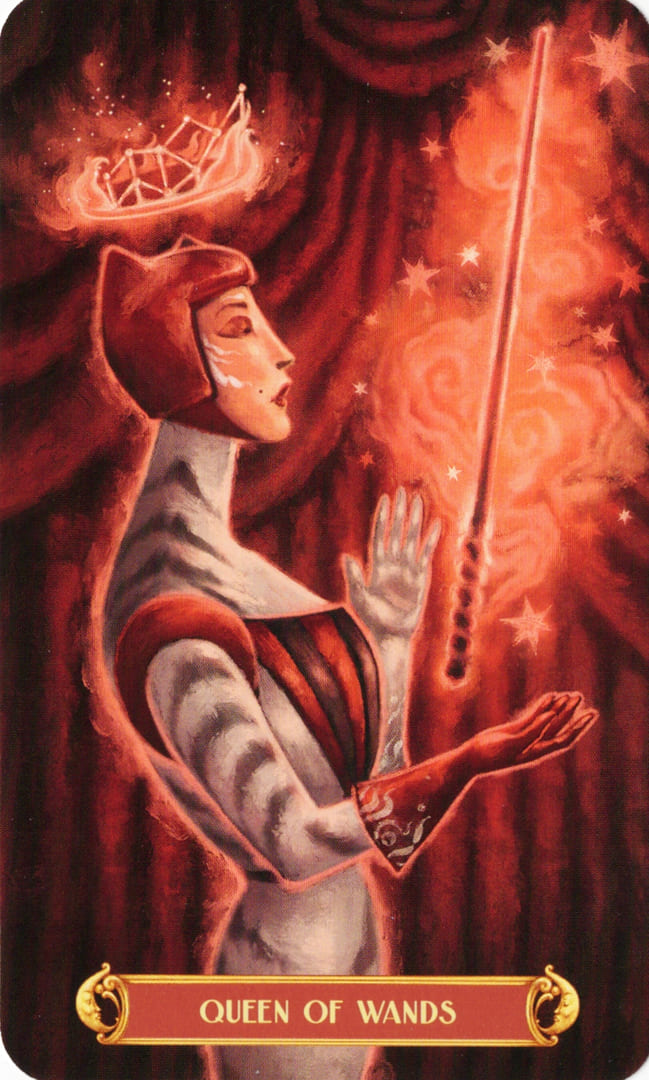 Queen of Wands — Cirque du Tarot