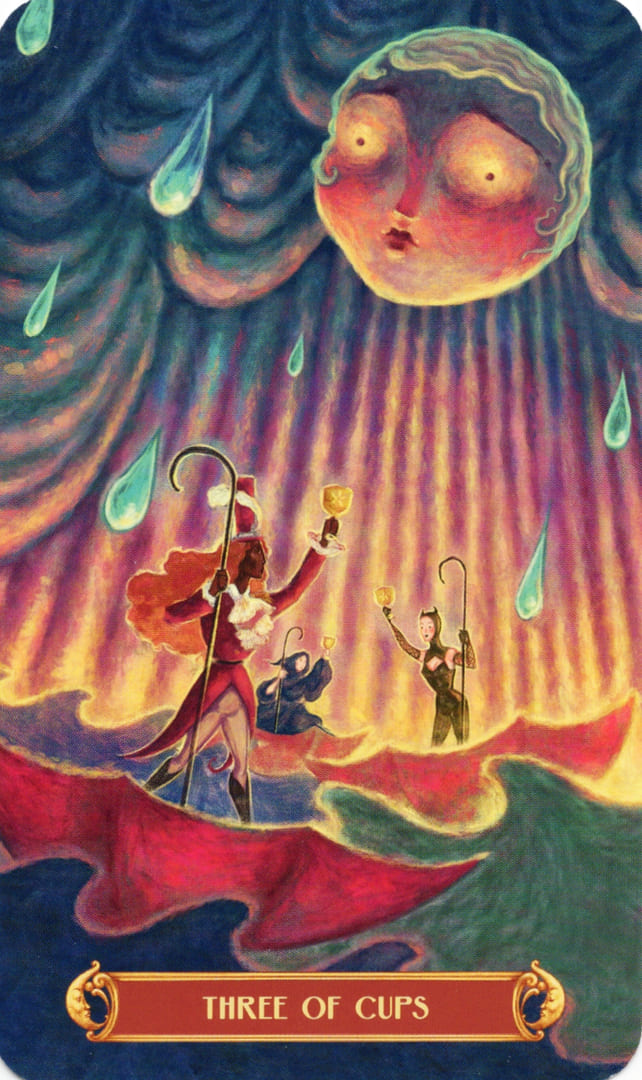 Three of Cups — Cirque du Tarot