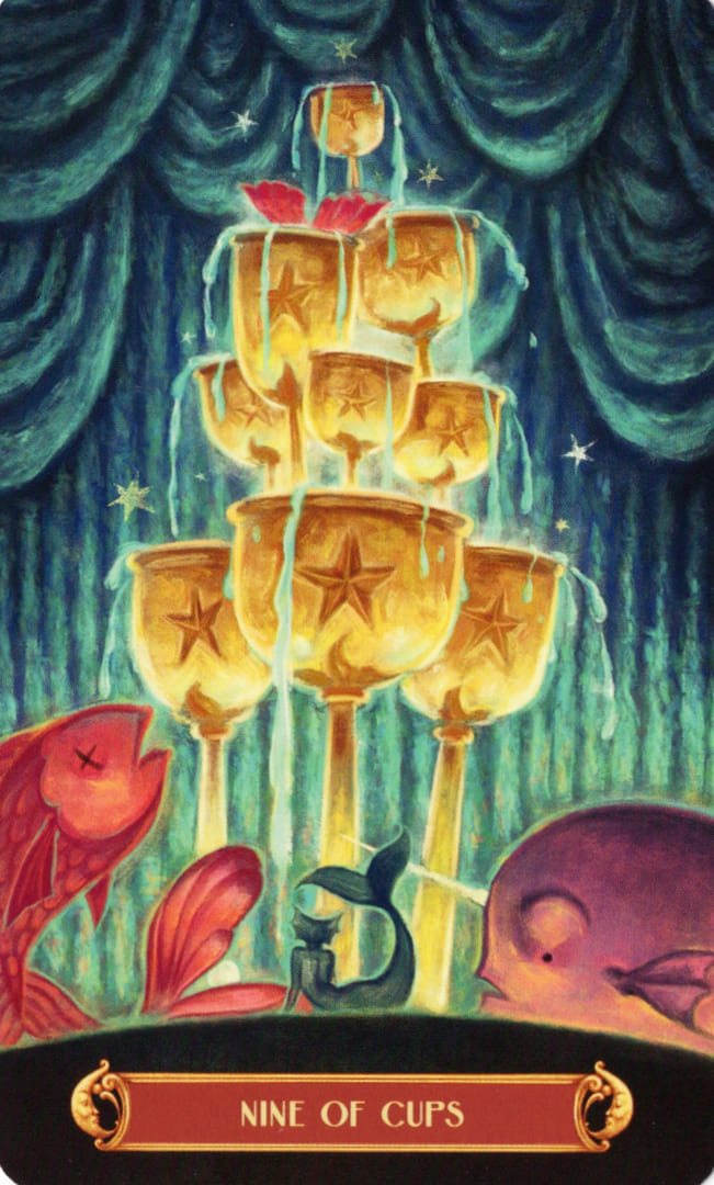 Nine of Cups — Cirque du Tarot