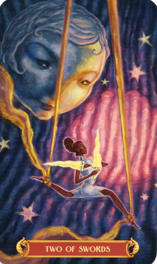 Dos de Espadas — Cirque du Tarot