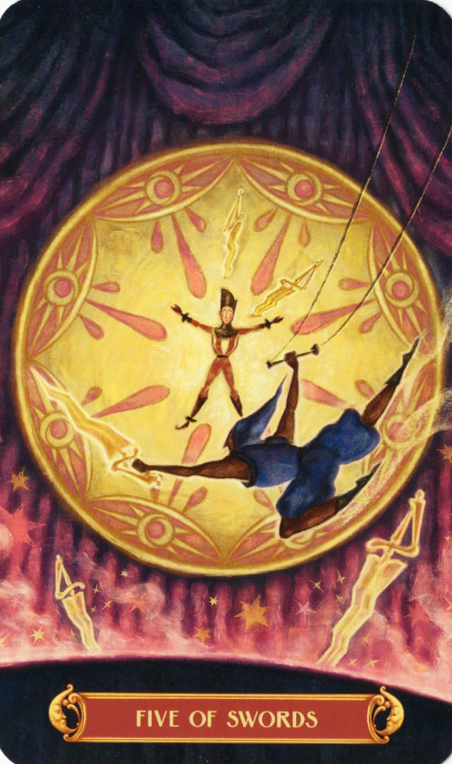 Five of Swords — Cirque du Tarot