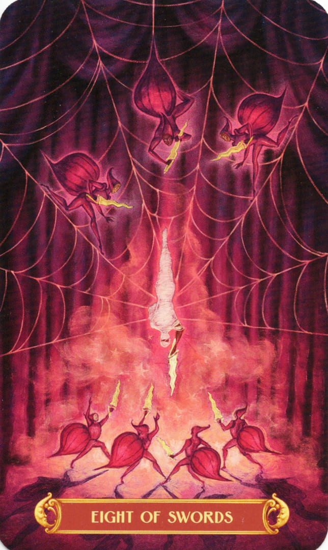 Eight of Swords — Cirque du Tarot