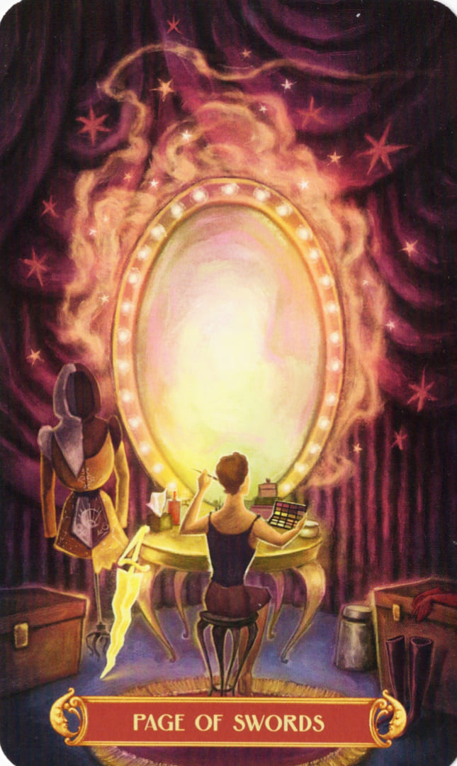 Page of Swords — Cirque du Tarot