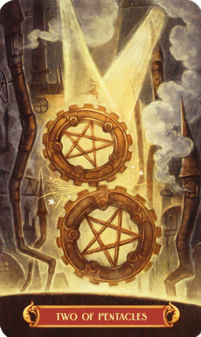 Two of Pentacles — Cirque du Tarot