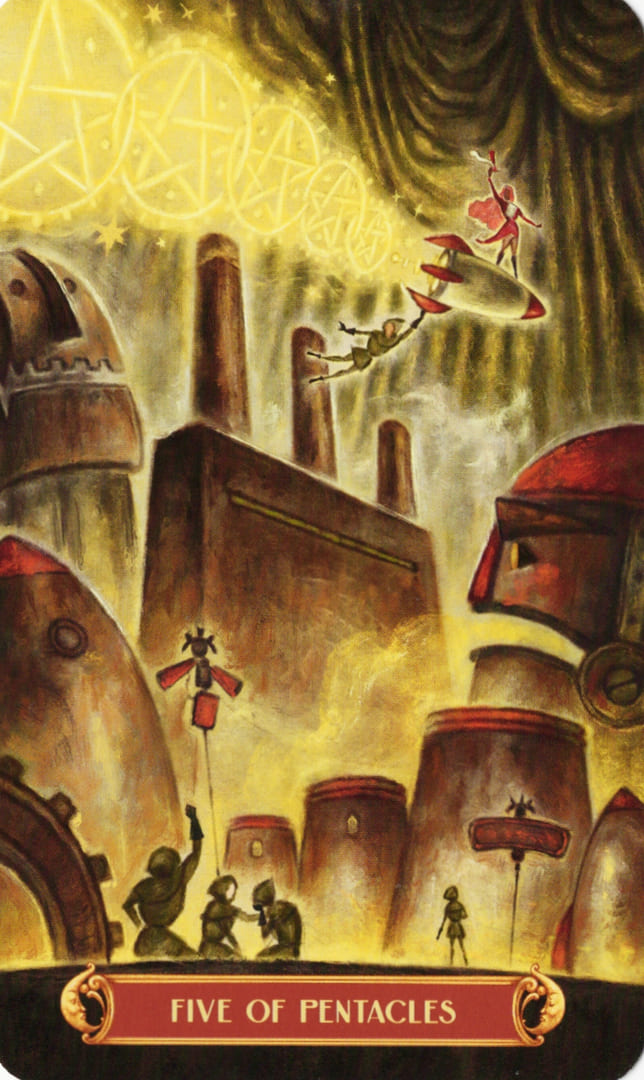 Cinco de Oros — Cirque du Tarot