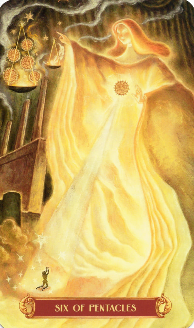 Six of Pentacles — Cirque du Tarot
