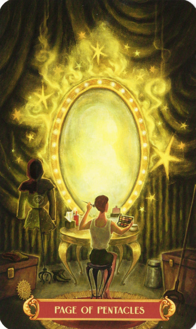 Page of Pentacles — Cirque du Tarot