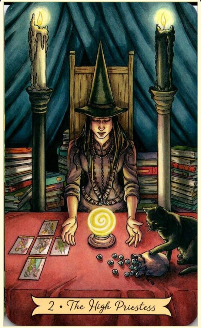 The High Priestess — Everyday Witch Tarot