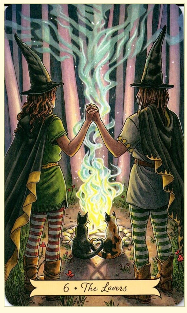 The Lovers — Everyday Witch Tarot