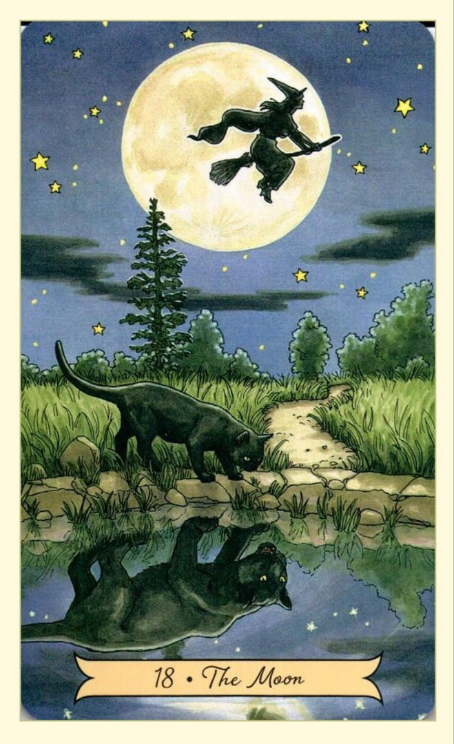 The Moon — Everyday Witch Tarot