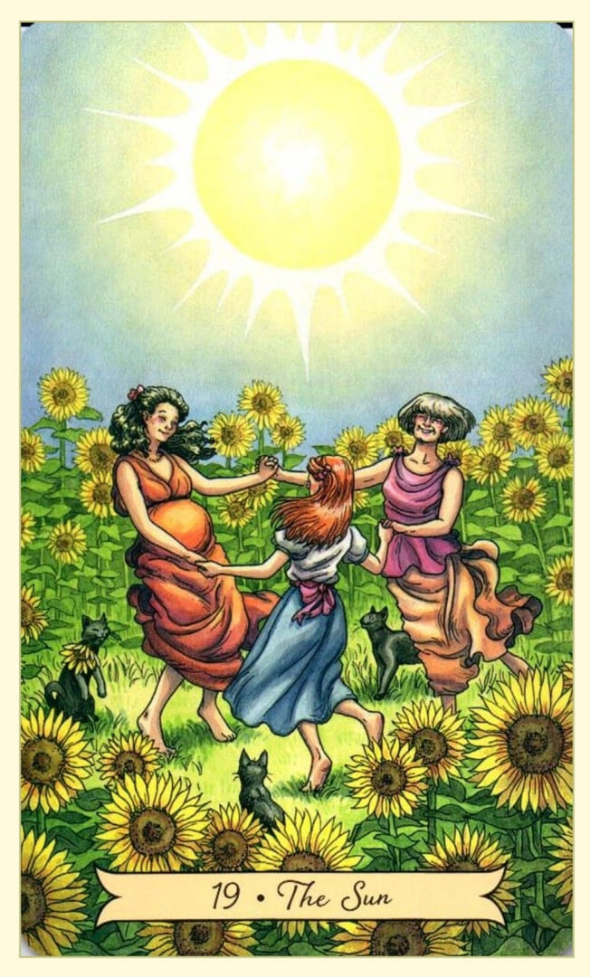 The Sun Everyday Witch Tarot Elvi Tarot The Sun Everyday Witch Tarot Elvi Tarot