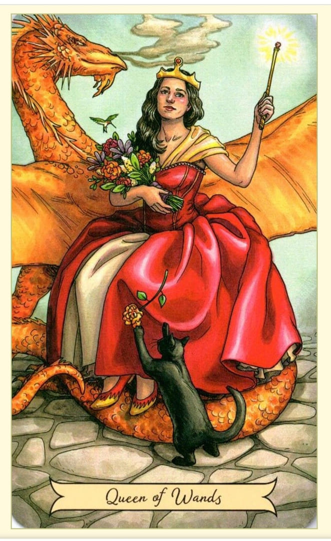 Queen of Wands — Everyday Witch Tarot