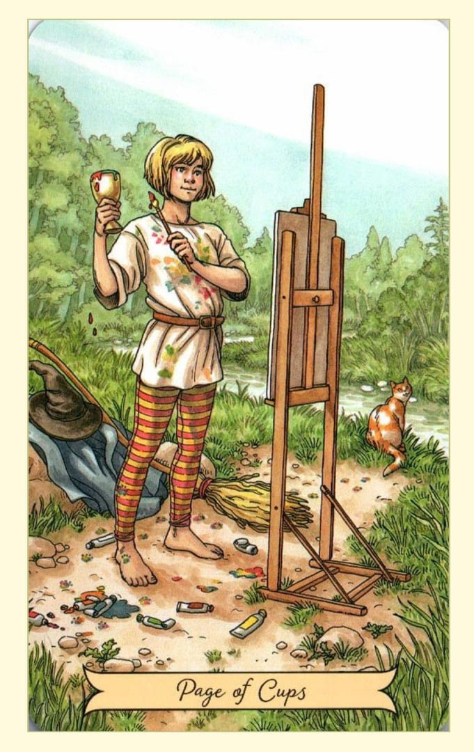 Page of Cups — Everyday Witch Tarot
