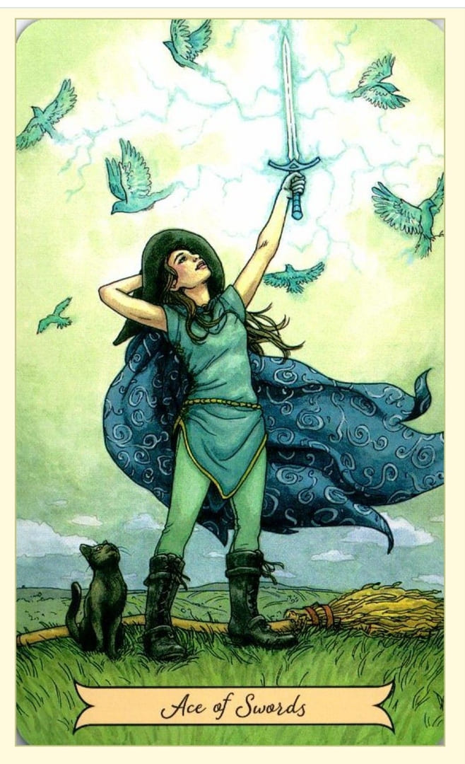 Ace of Swords — Everyday Witch Tarot