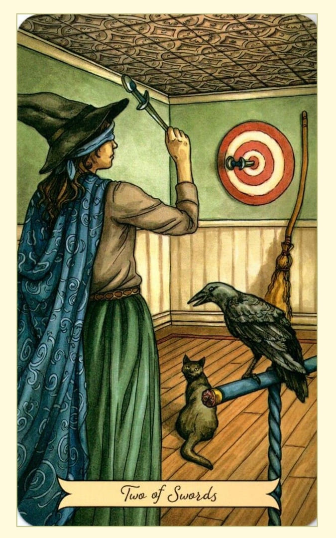 Two of Swords — Everyday Witch Tarot