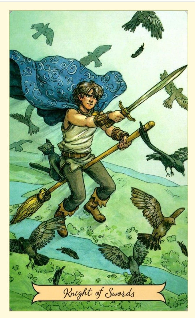 Knight of Swords — Everyday Witch Tarot