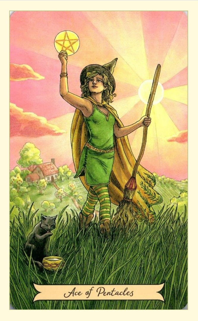 Ace of Pentacles — Everyday Witch Tarot