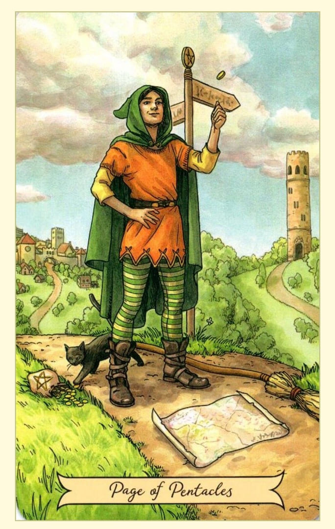 Page of Pentacles — Everyday Witch Tarot
