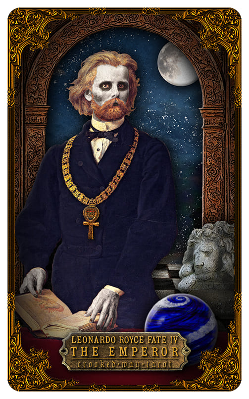 The Emperor — Crooked Way Gothic Tarot