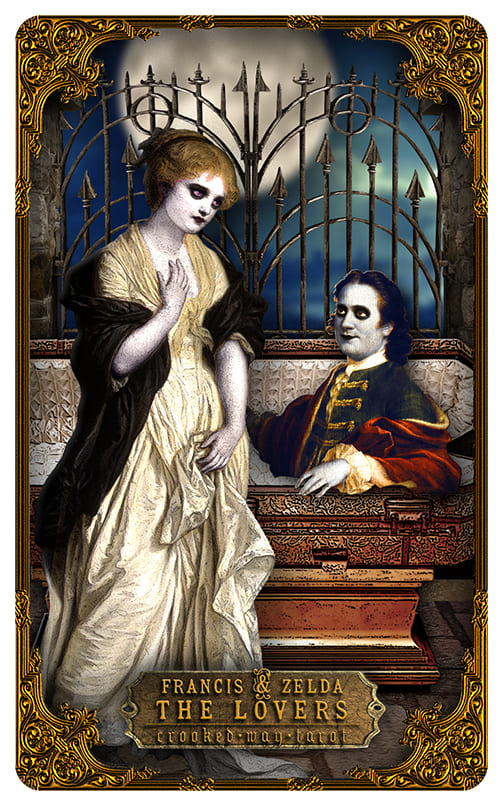 The Lovers — Crooked Way Gothic Tarot