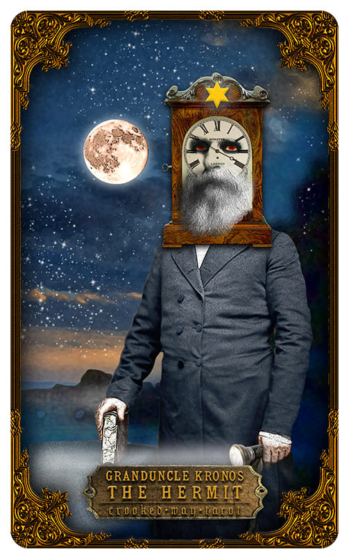 The Hermit — Crooked Way Gothic Tarot