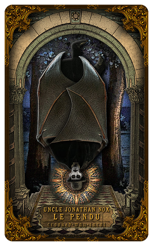 The Hanged Man — Crooked Way Gothic Tarot