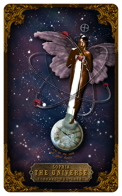 The World — Crooked Way Gothic Tarot