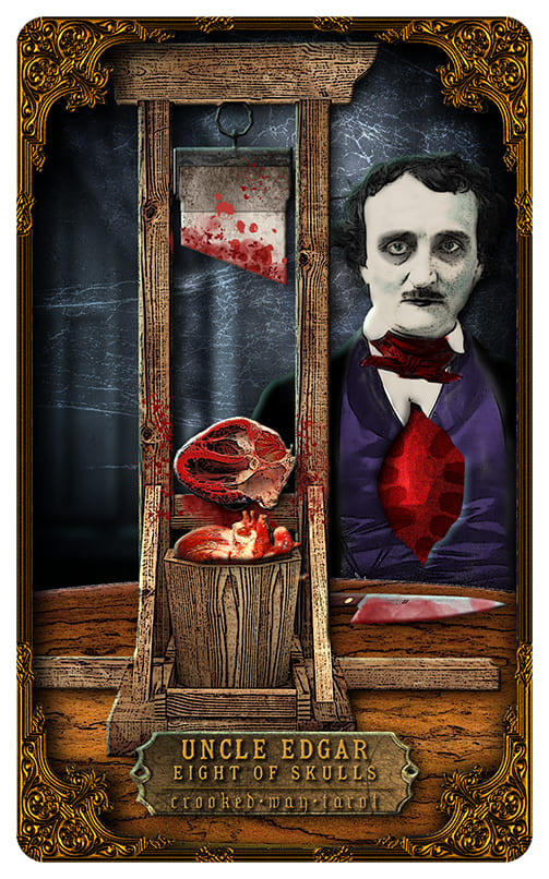 Eight of Cups — Crooked Way Gothic Tarot