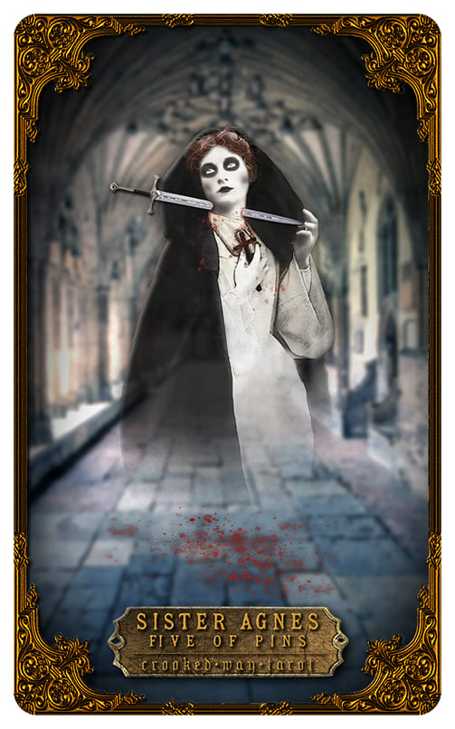 Five of Swords — Crooked Way Gothic Tarot