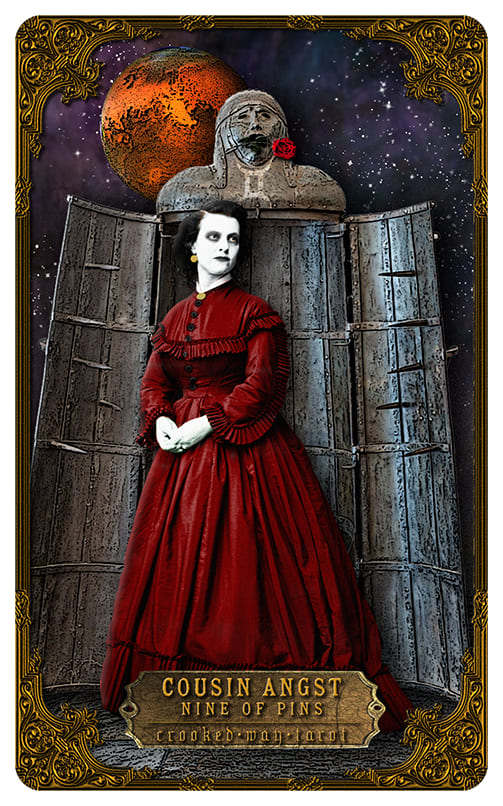 Nine of Swords — Crooked Way Gothic Tarot