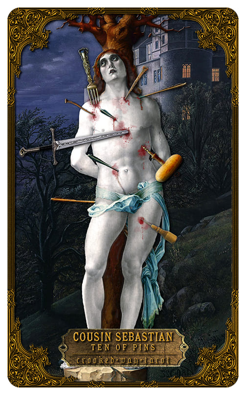 Ten of Swords — Crooked Way Gothic Tarot