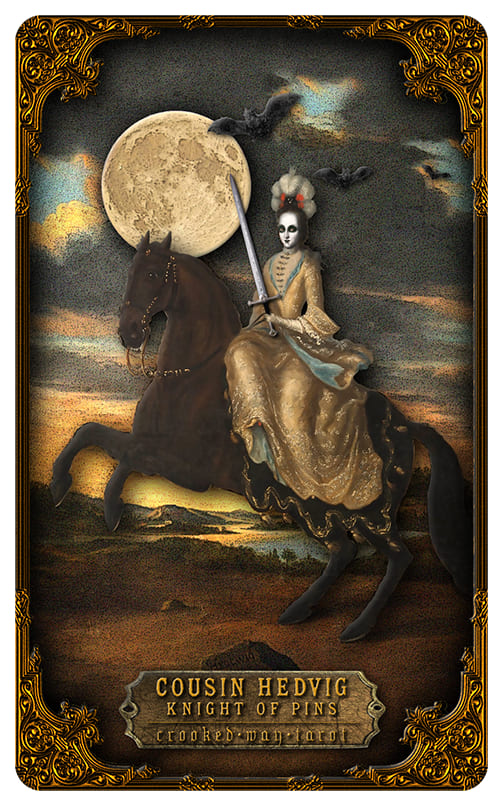Knight of Swords — Crooked Way Gothic Tarot