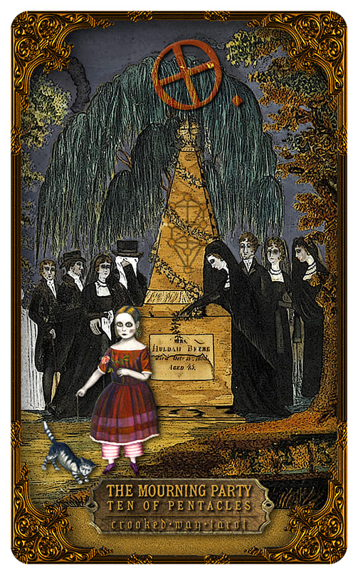 Ten of Pentacles — Crooked Way Gothic Tarot
