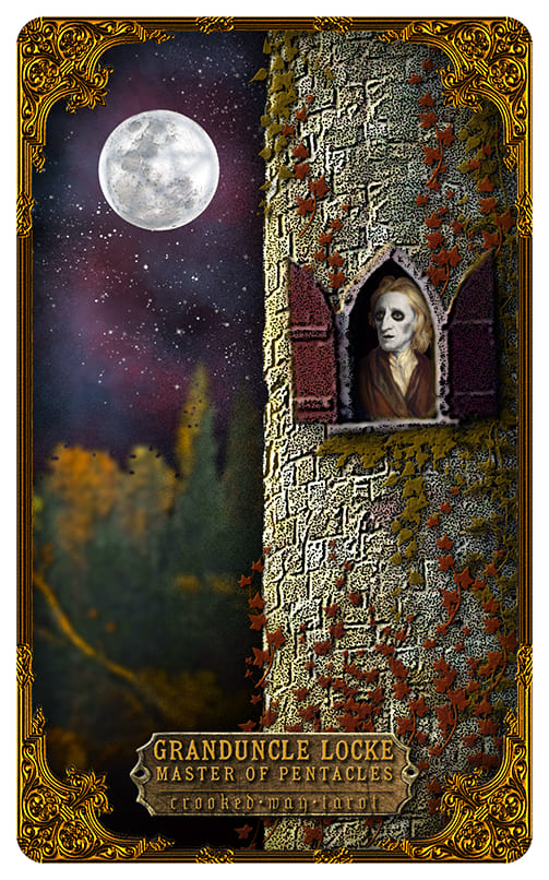 King of Pentacles — Crooked Way Gothic Tarot