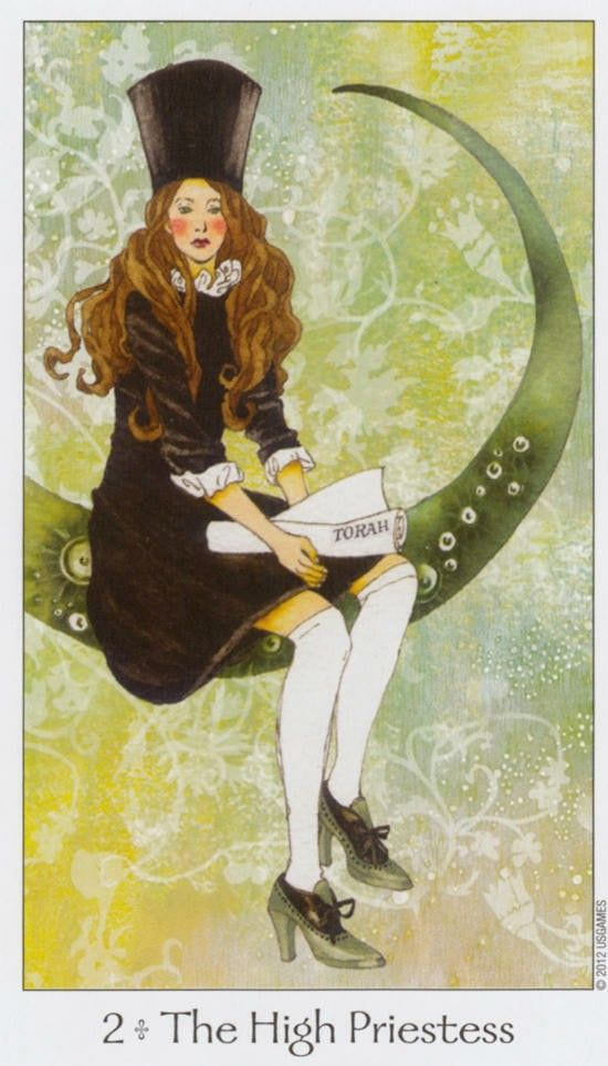 The High Priestess — Dreaming Way Tarot