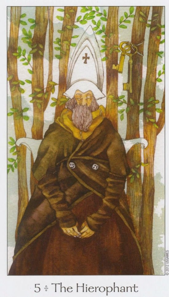 The Hierophant — Dreaming Way Tarot