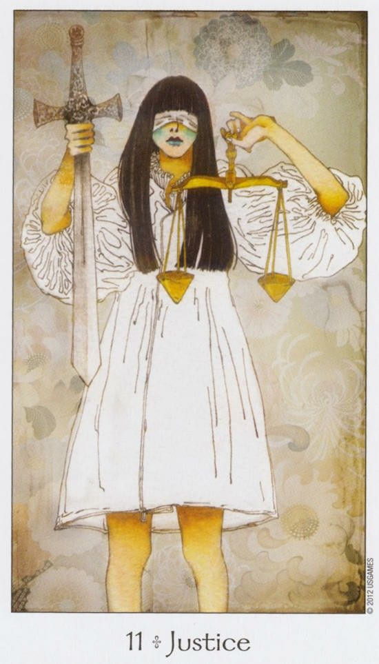 Justice — Dreaming Way Tarot