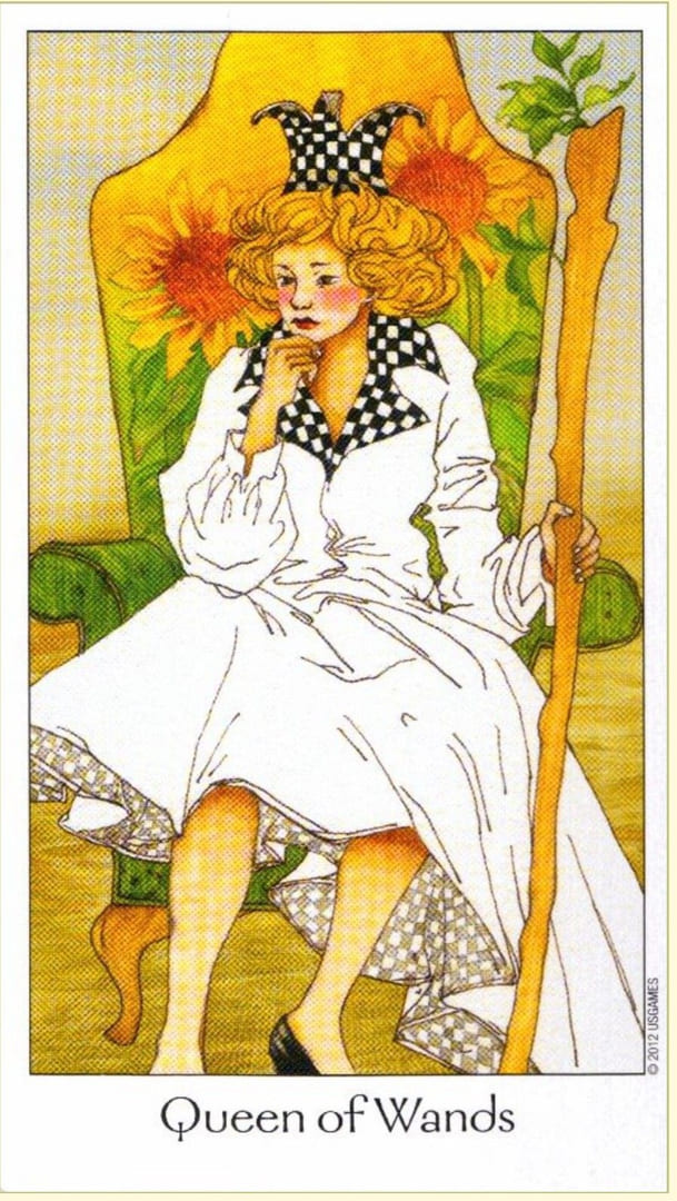 Queen of Wands — Dreaming Way Tarot