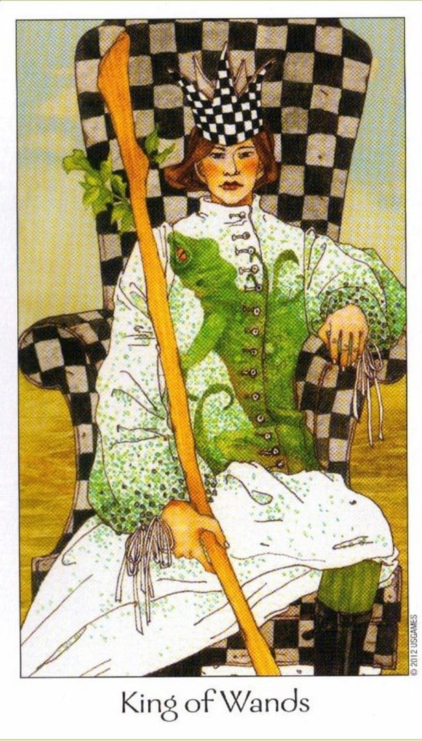 King of Wands — Dreaming Way Tarot