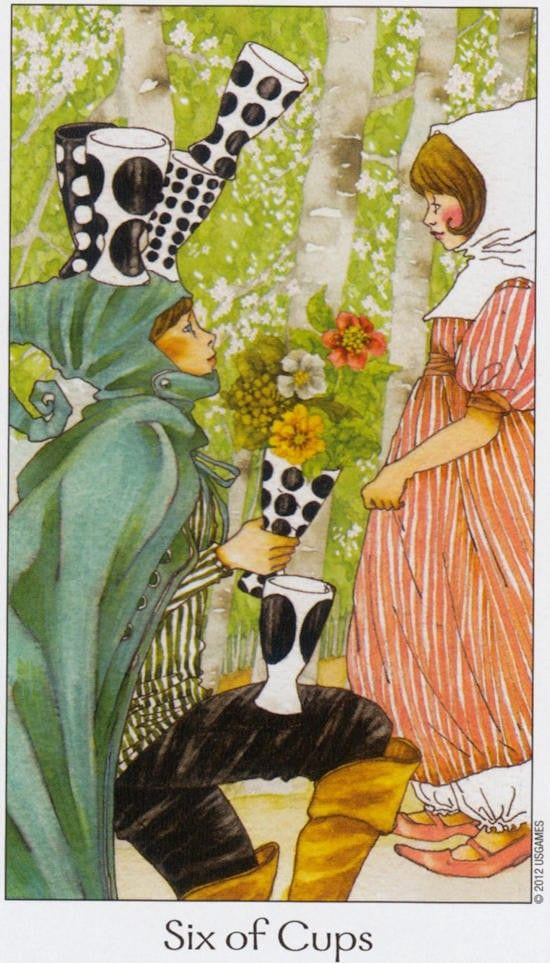 Six of Cups — Dreaming Way Tarot