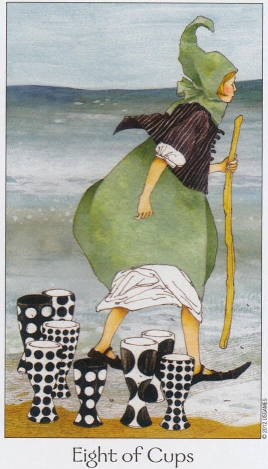 Eight of Cups — Dreaming Way Tarot