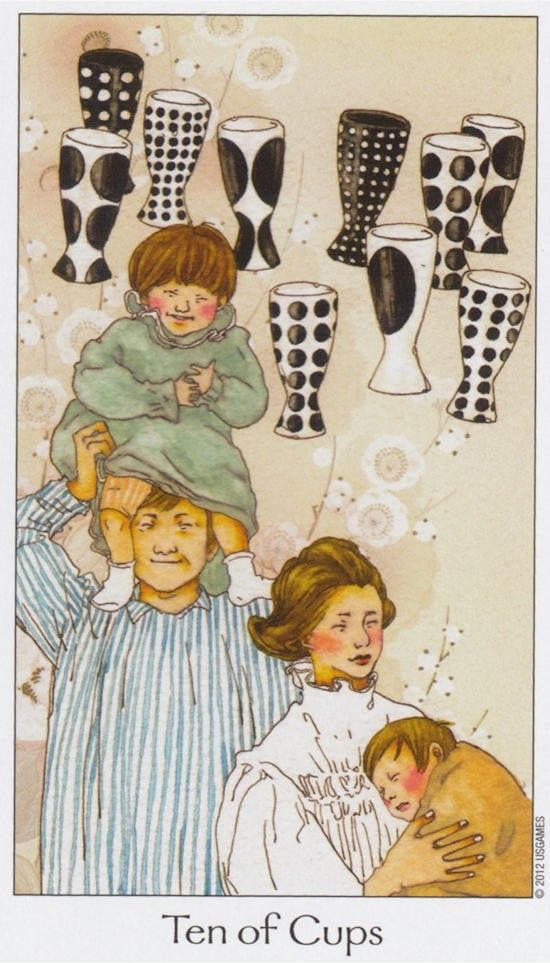 Diez de Copas — Dreaming Way Tarot