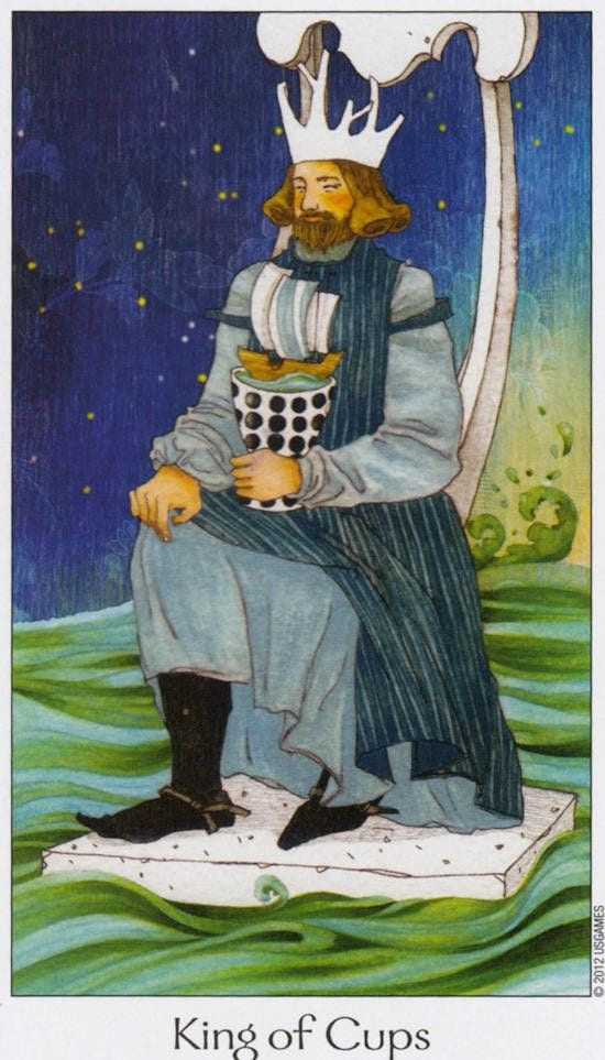 King of Cups — Dreaming Way Tarot