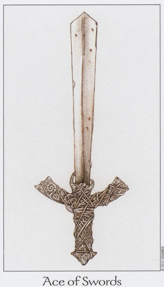 Ace of Swords — Dreaming Way Tarot