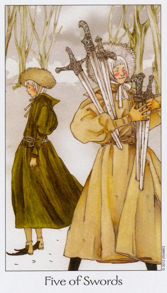 Five of Swords — Dreaming Way Tarot