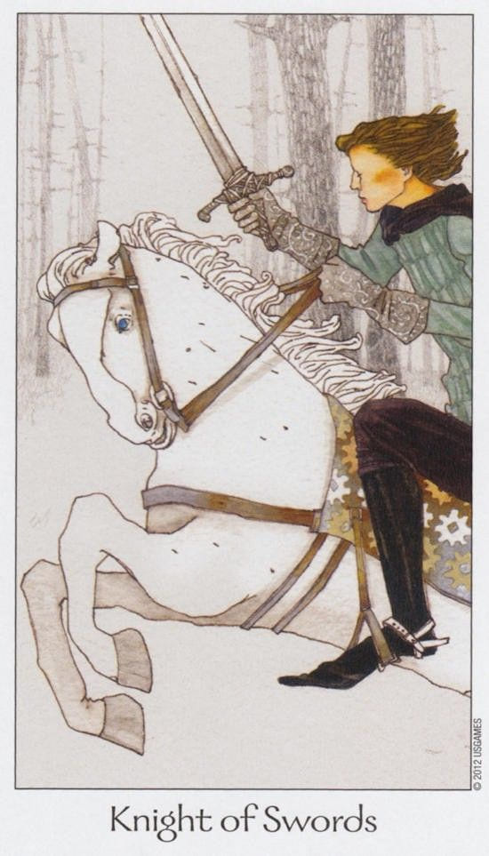 Knight of Swords — Dreaming Way Tarot