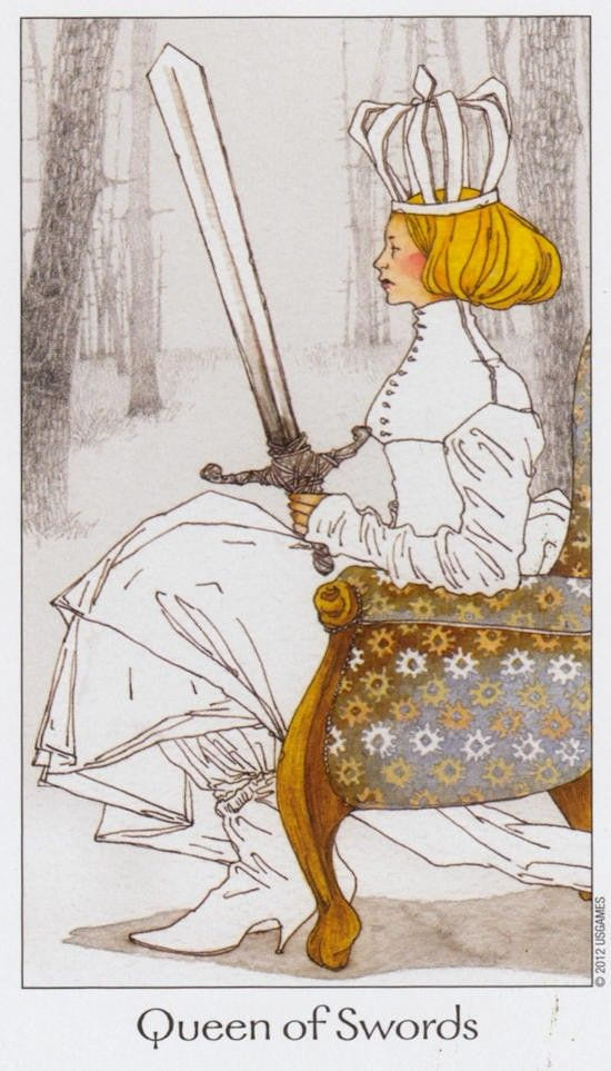 Queen of Swords — Dreaming Way Tarot