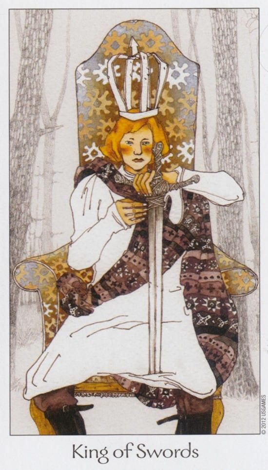 King of Swords — Dreaming Way Tarot