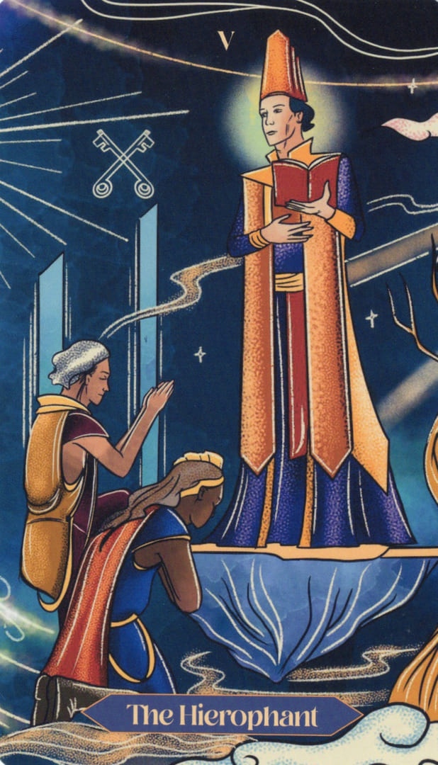 El Hierofante — Dreamscapes Tarot