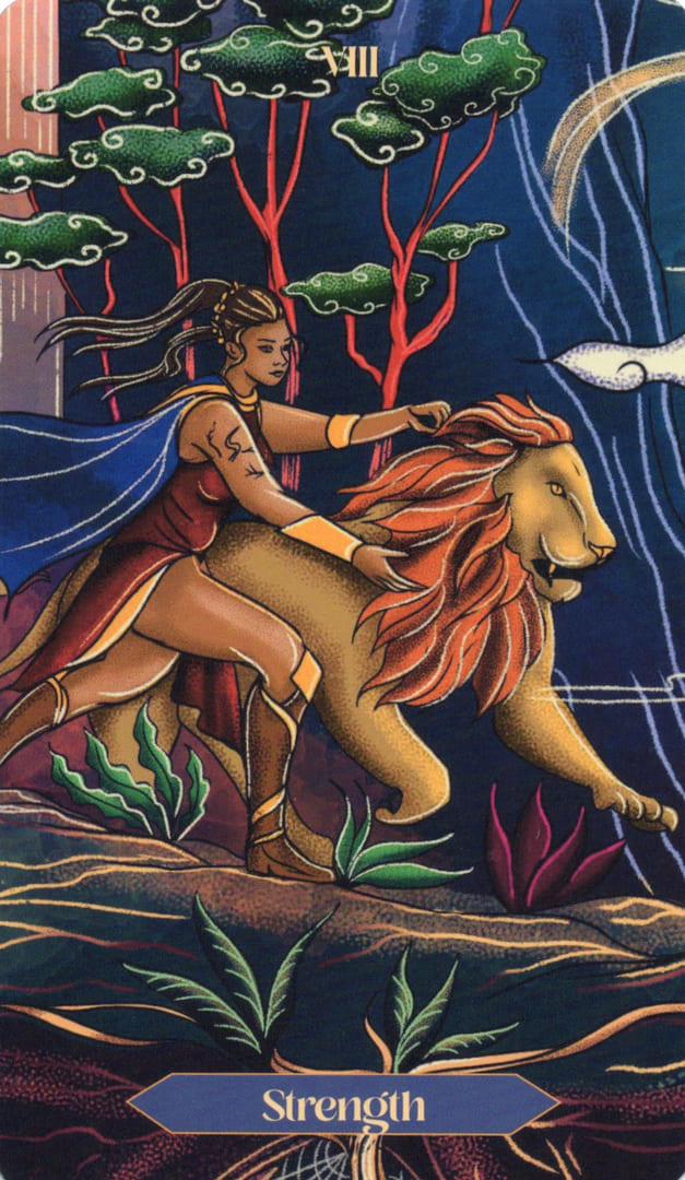 Strength — Dreamscapes Tarot
